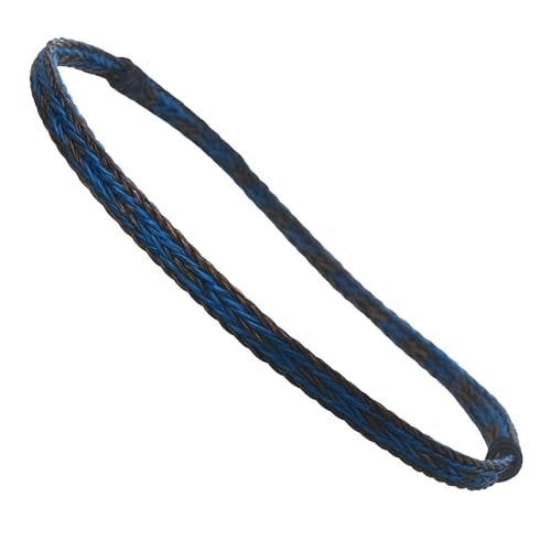 Gamboa Horsehair Hat Band for Cowboy Hats - color: Blue and Gray