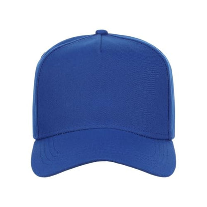 Lids Blank Hook Shot A-Frame Adjustable Snapback Hat – Breathable Mesh & Lightweight | Curved Bill | One Size Fits Most - color: Royal Blue