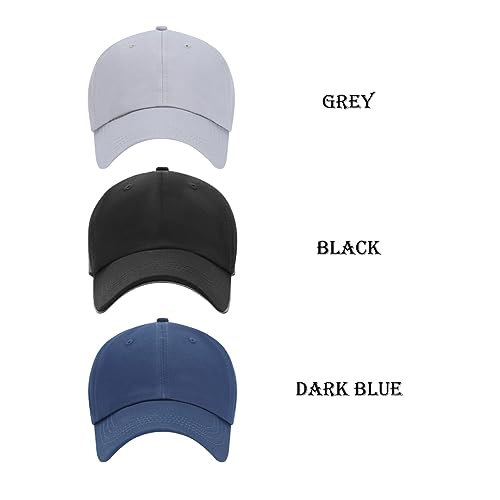 Toddler Sun Hat Toddler Baseball Hats for Boys and Girls(2-7 Years) - color: 3pack-1