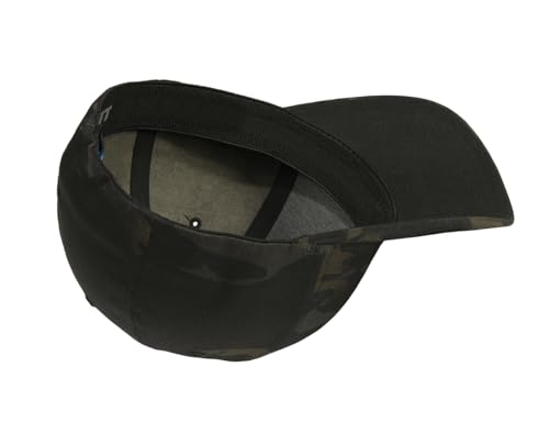GNB CUSTOM EMBROIDERY LLC Plain 6277 Flex Baseball Men's Athletic Baseball Flex-Baseball Cap. Flex Baseball Baseball Hat. - color: Multicam Black Camo, size: Small-Medium