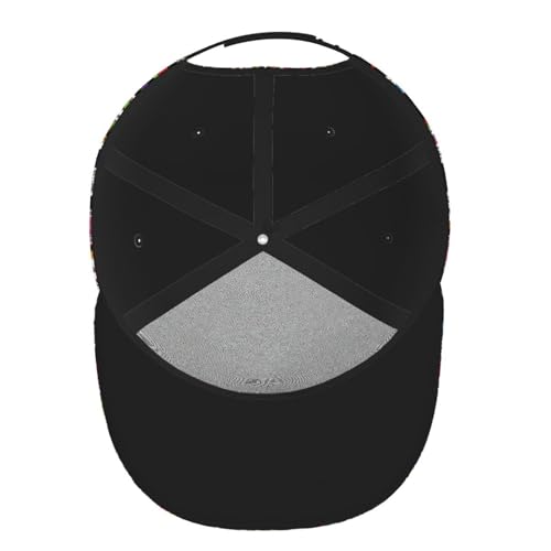 Skull Snapback Hat for Men Women, Stylish Flat Bill Hat Baseball Caps Adjustable Flat Brim Hip Hop Trucker Hats Sun Cap - color: Sugar Skull 13