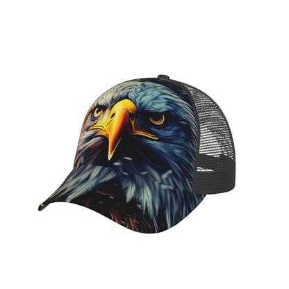 Funny Baseball Hat for Women Men, Dad Cap Trucker Hat Adjustable Fit for Summer Sport Travel Beach - color: Pattern - 5