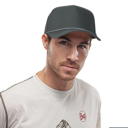 HH HOFNEN Quick Dry Baseball Cap Snapback Golf Trucker Hat for Men Women - color: #1 Dark Gray