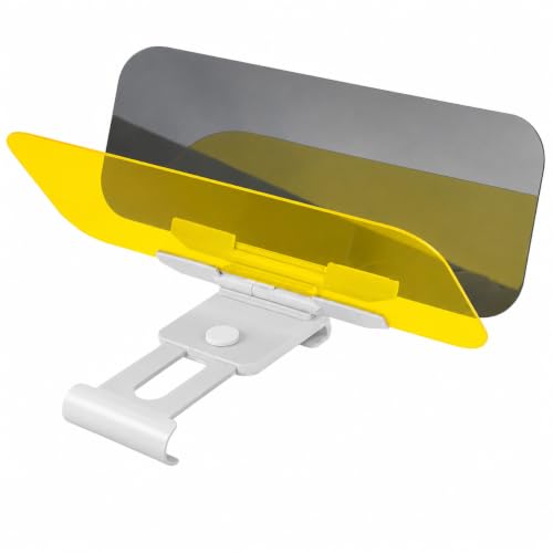 Car Sun Visor Extender, Adjustable Clip-On Glare Shield for Day & Night