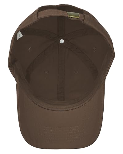 Gelante Cotton Twill Washed Unstructure Baseball Cap - Adjustable Blank Hat for Men Women - Wholesale Bulk Lot of 6 Pack - color: Solid Brown