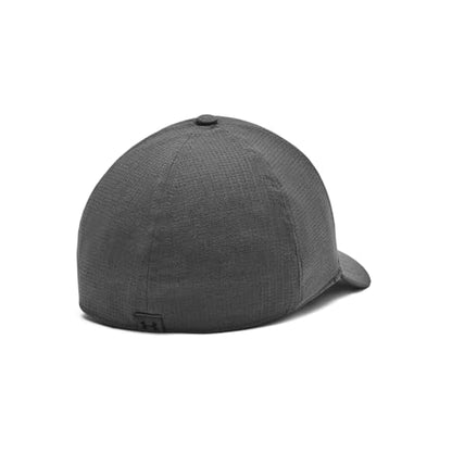 Under Armour Iso-Chill ArmourVent Stretch Fit Hat - color: (025) Castlerock / / Black, size: X-Large-XX-Large