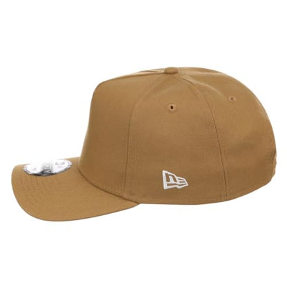 New Era 9FORTY A-Frame Snapback – Blank Custom Cap with Performance Fit from the Icon of Sports and Streetwear Culture - color: Khaki