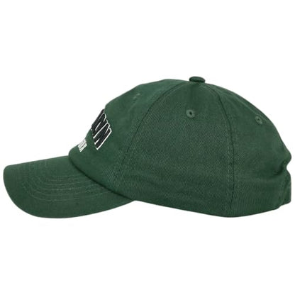 E BY ELIDAN Brooklyn New York Baseball Cap, Embroidered Dad Hat - color: Dark Green