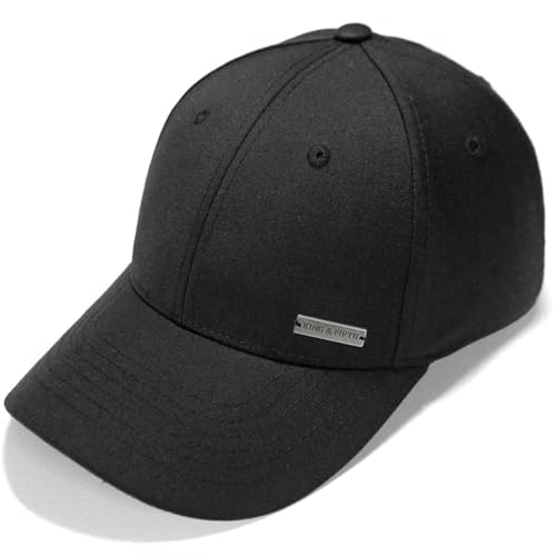 Gym Baseball Hats for Men by King & Fifth, Workout Hat, Low Profile Caps - color: Black Menswear, size: XX-Large