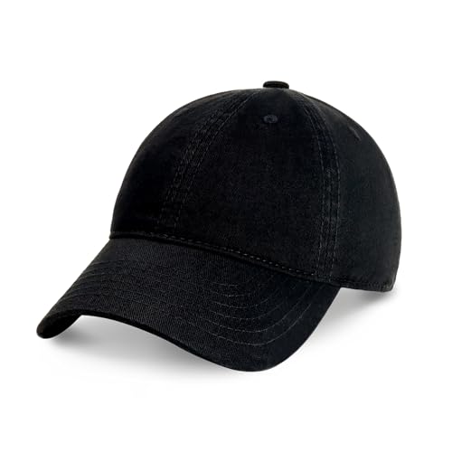 CHOK.LIDS Everyday Premium Cotton Dad Hat Adjustable Baseball Cap Unisex - color: Black