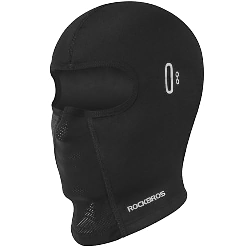 ROCKBROS Helmet Liner with Glasses Holes Thermal Skull Cap Under Helmet Beanie Motorcycle Bike Helmet Liner - color: Glasses Holes Short
