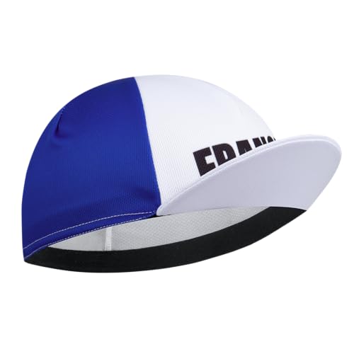 Cycling Cap for Man and Woman-Cycling Hat Under Helmet-Polyester Breathable Sweat Absorbent - color: Acou25