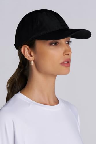 Unisex Sun Protection Cap - UPF 50+ Sun Protection - SunPro Cap in Black - color: Black