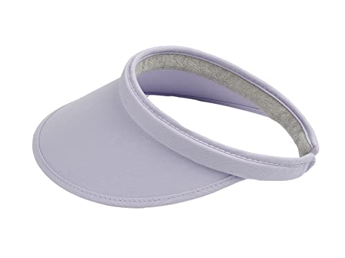TOP HEADWEAR Sports Cotton Twill Clip-On Visor 3.5 Inch Wide Brim - color: Periwinkle