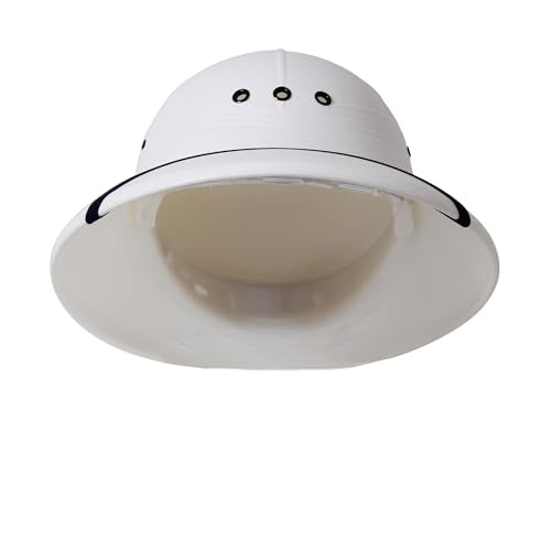 Rothco Pith Helmet - Safari-Style Hat for Sun Protection for Outdoor Adventures - color: White