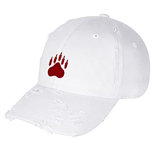 JPAK Bears Vintage Dad Hat Embroidered Cap NASDAQ Symbol Stocks - color: White