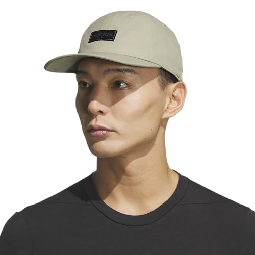 adidas Men's Court Relaxed Hat - color: Wonder Cargo Khaki/Black/Grey Six