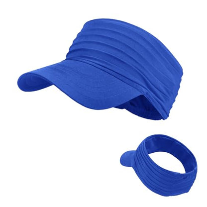 Unisex Outdoor Sport Sun Visor Hats Adjustable Empty Top Baseball Cap,Sun Hat for Women and Men