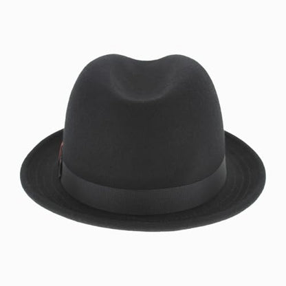 Hats in the Belfry Paine Stingy Brim Fedora - color: Black, size: Medium