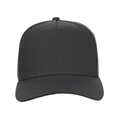 Lids Blank Hook Shot A-Frame Adjustable Snapback Hat – Breathable Mesh & Lightweight | Curved Bill | One Size Fits Most - color: Charcoal