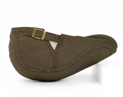 Quanhaigou Unisex Denim Newsboy Hats Flat Ivy Gatsby Cabbie Driving Berets Hat Cotton Dad Cap for Men Women - color: Army Green