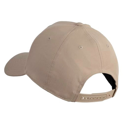 e4Hats.com 6 Panel Low Profile Structured Baseball Cap - color: Khaki