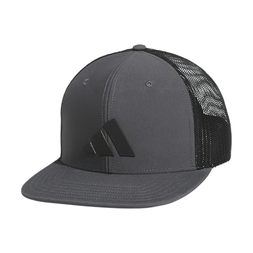 adidas Men's Trucker Hat - color: Grey Six/Black