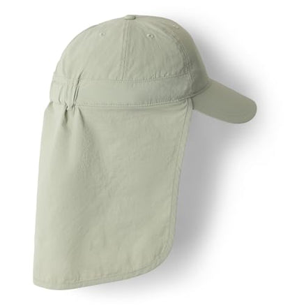 Cachalot Neckflap Baseball Cap by Schooner Bank - color: Safari