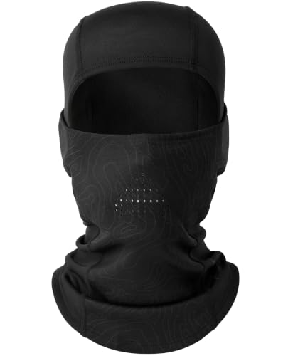 AOPREL Balaclava Ski Mask for Men Winter Face Mask Breathable & Thermal Winter Balaclava Women for Cold Weather Outdoor - color: Speed Stripe