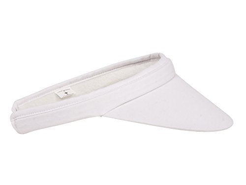 TOP HEADWEAR Outdoor Clip-On Visor - color: White