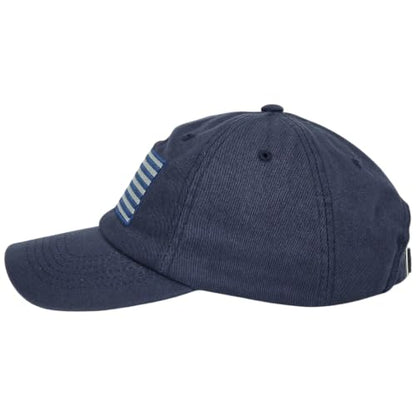 E BY ELIDAN USA Hat, Embroidered American Flag Baseball Cap for Men Women - color: Tonal Navy