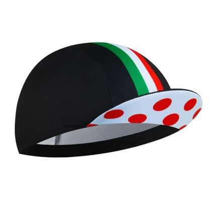 Cycling Cap for Man and Woman Cycling Hat Under Helmet-Polyester Breathable Sweat Absorbent - color: Aplan-14