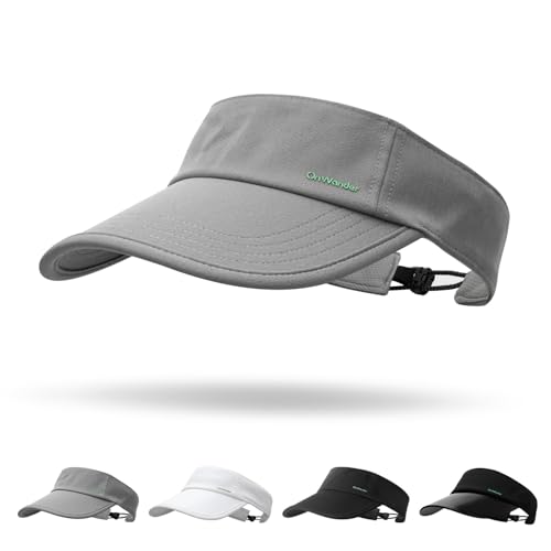 Sport Sun Visor Hat for Women and Men,Lightweight Cooling Sweatband Hat for Golf,Running,Tennis