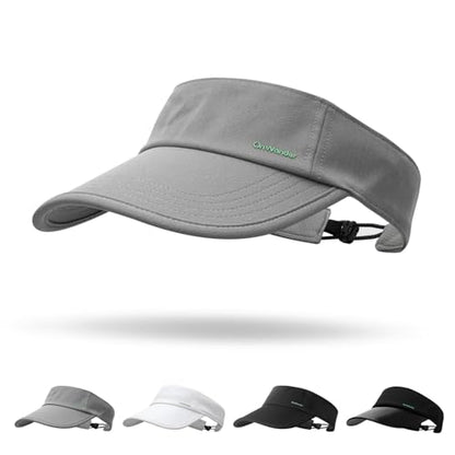Sport Sun Visor Hat for Women and Men,Lightweight Cooling Sweatband Hat for Golf,Running,Tennis