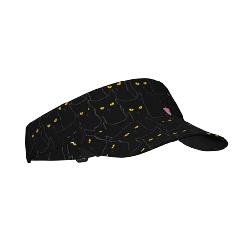 Gianlaima Funny Golf Sun Visor Hat for Women Men - color: Black41