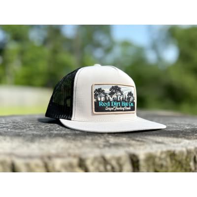 Red Dirt Hat Company Wildlife Hat | 5-Panel Western Adjustable Snapback Cap - color: Snipe Hunt - Silver/Black