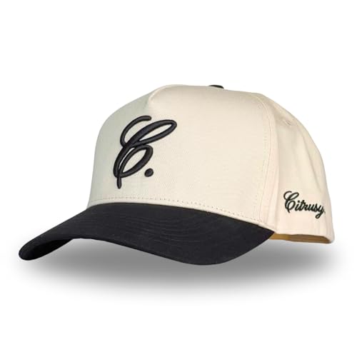 Vintage Fashion Trucker Hat | Men & Women | Trendy Cute Retro Red Caps for Country & Western | Camo Fur Cotton | Snapback - color: Signature C. | Black