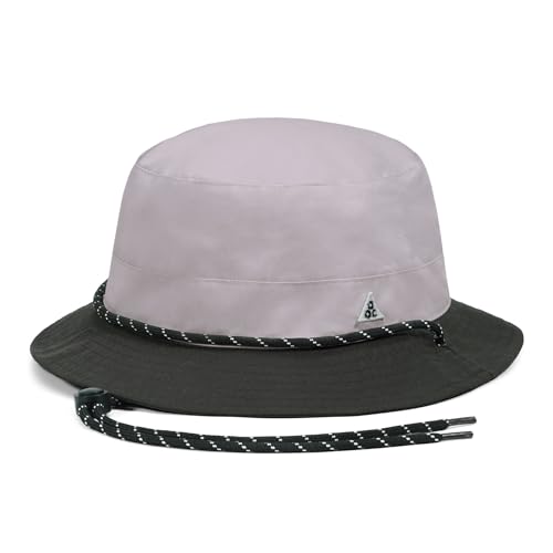 CLAPE Sun Protection Bucket Hat for Men Women, Reversible Packable Sun Hat with Chin Strap for Travel Hiking Beach - color: Bk2601-purpledarkgray