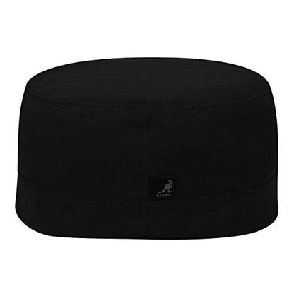 Kangol Cotton Twill Army Cap - color: Black, size: Large-X-Large