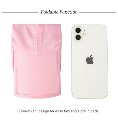 Sumolux Waterproof Baseball Cap Men Women Sun Hat Quick-Drying - color: Pink, size: One Size