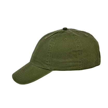 Lids Blank Baseline Dad Adjustable Strapback Hat - color: Olive