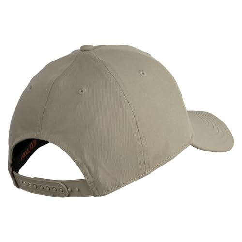 e4Hats.com 6 Panel Low Profile Structured Baseball Cap - color: Khaki