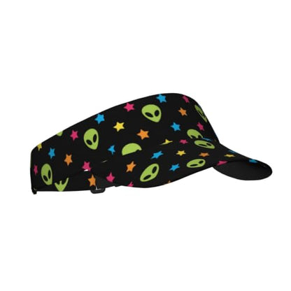 Leopard Print Sunscreen Visor Cap Adjustable Empty Top Athletic Beach Hat - color: 16