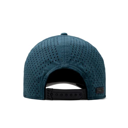 melin A-Game Hydro, Men’s Performance Snapback Hat - color: Heather Ocean, size: X-Large