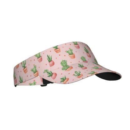Leopard Print Sunscreen Visor Cap Adjustable Empty Top Outdoor Sports Hat - color: 21