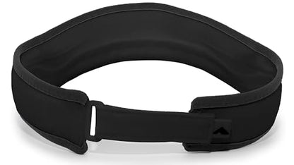 Pacific Headwear Unisex Adult Pacific Headwear Lite Allsport Active Visor - color: Black