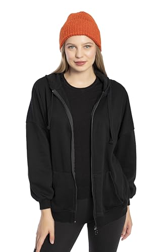 Seamless Beanie Cap, Acrylic Unisex Winter Beanie - color: Orange