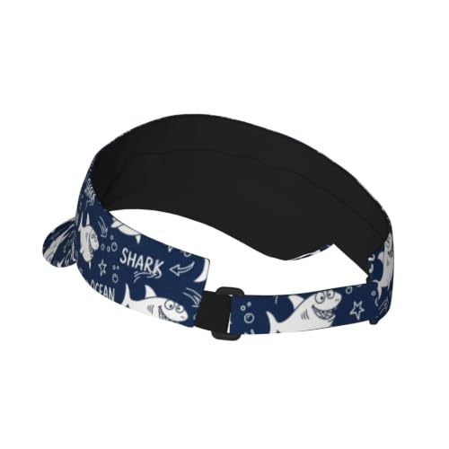Leopard Print Sunscreen Visor Cap Adjustable Empty Top Outdoor Sports Hat - color: 9
