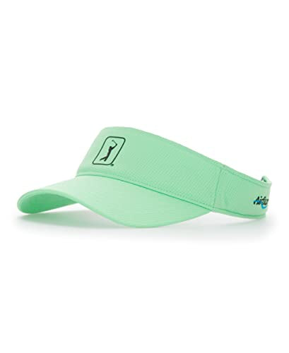 PGA Tour Men's Airflux Mesh Golf Visor - color: Spring Bouquet