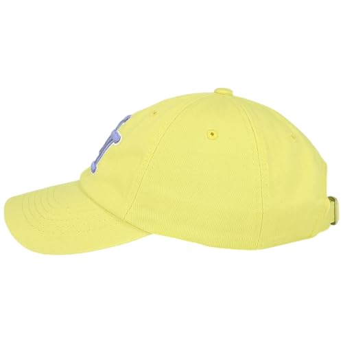 NY 3D Embroidered Dad Hat - New York Baseball Cap - color: Light Yellow Lavender